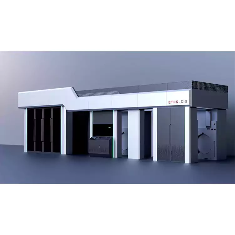 8-barvni Flexo tiskarski stroj s polnim servo pogonom in centralnim bobnom