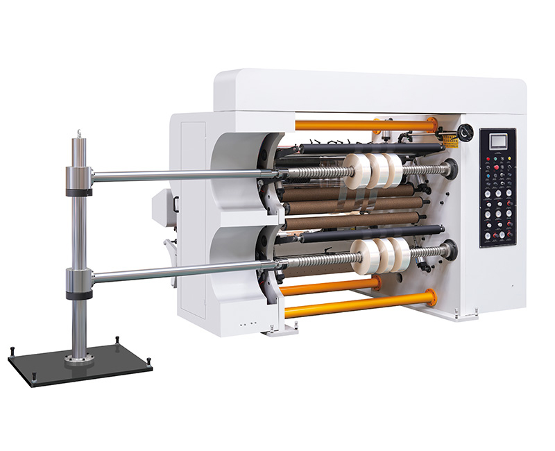 Popolnoma avtomatski stroj za rezanje in previjanje